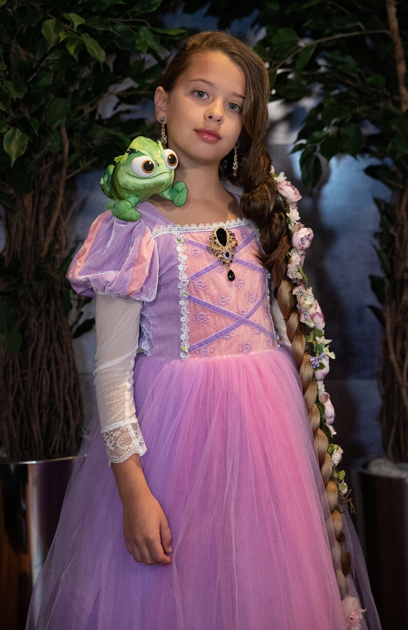 Rapunzel Dress Rapunzel Princess Princess Dress Disney Etsy