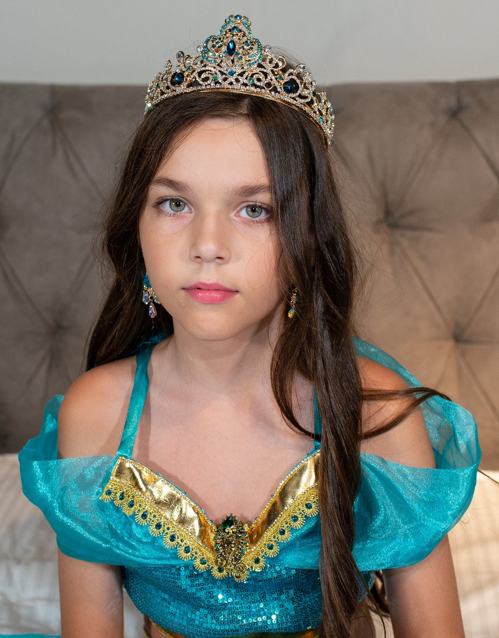 Princess Jasmine Costume Jasmine Outfit Jasmine Costume Etsy