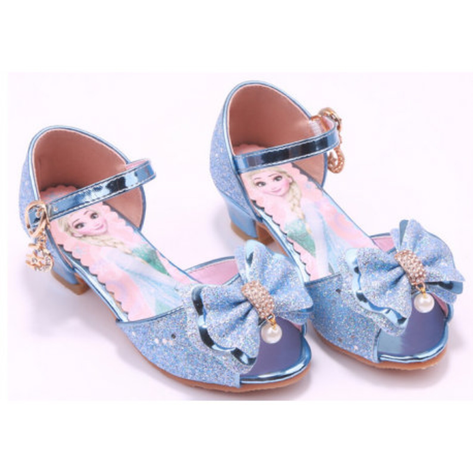 Blue Elsa Frozen Shoes Blue Frozen Shoes Elsa Blue Shoes Etsy India
