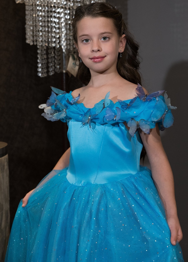 Deluxe Cinderella Butterfly Dress