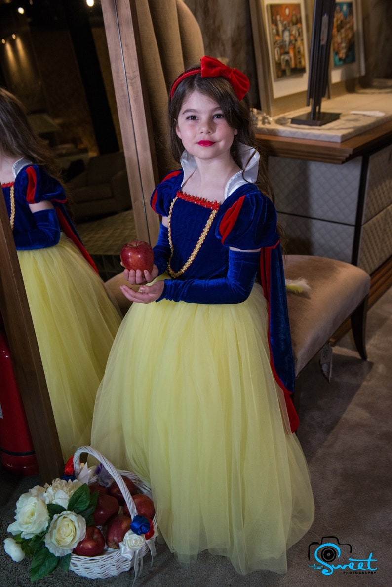 Snow White Costume Snow White Dress Snow White Princess Etsy