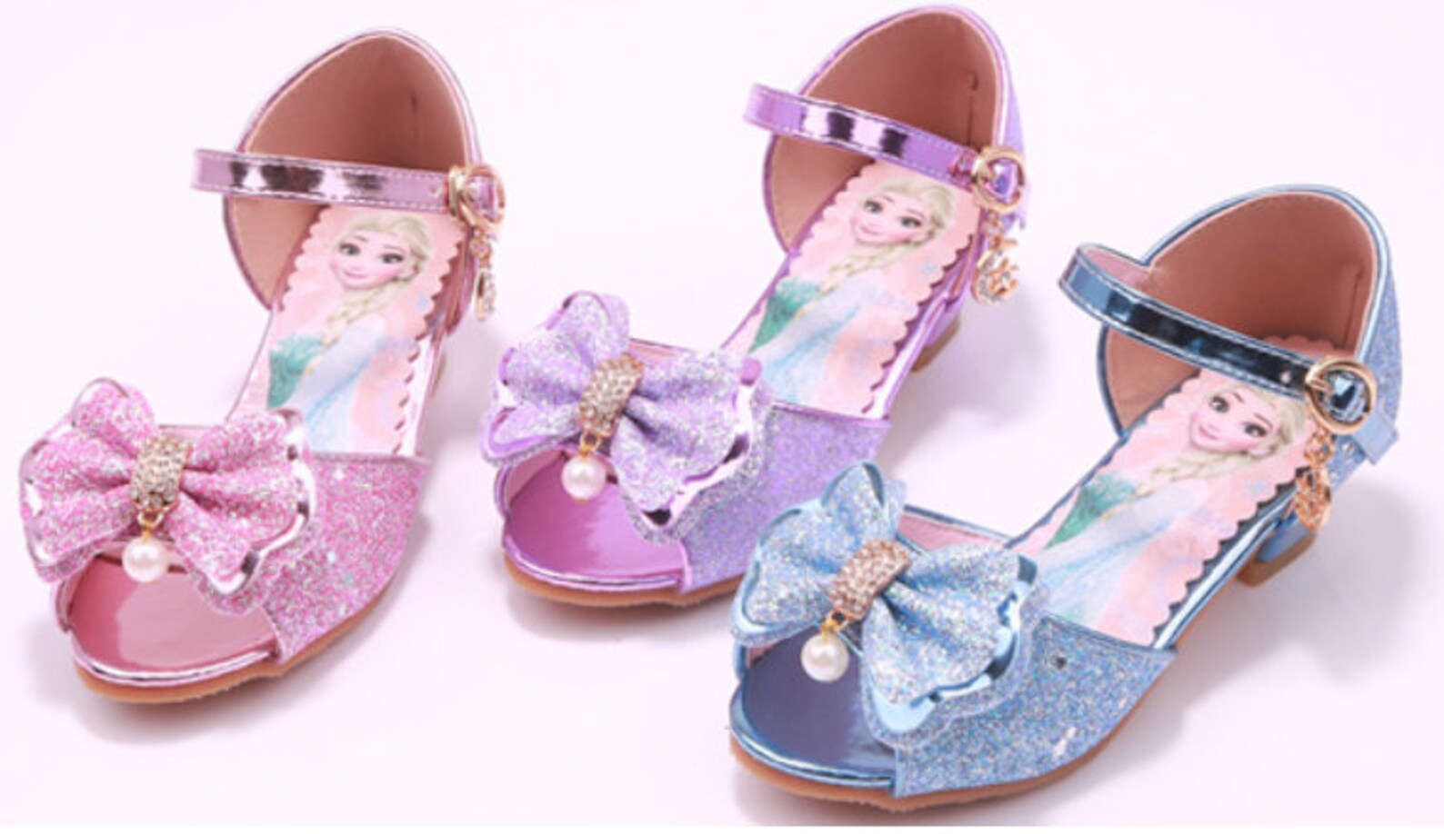 Pink Elsa Frozen Shoes Blue Frozen Shoes Elsa Blue Shoes Etsy