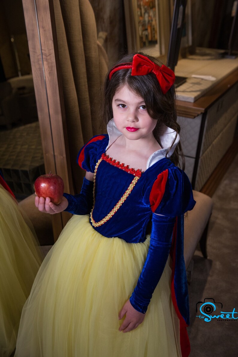 Snow White Costume Snow White Dress Snow White Princess Etsy