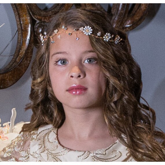 hair tiara flower