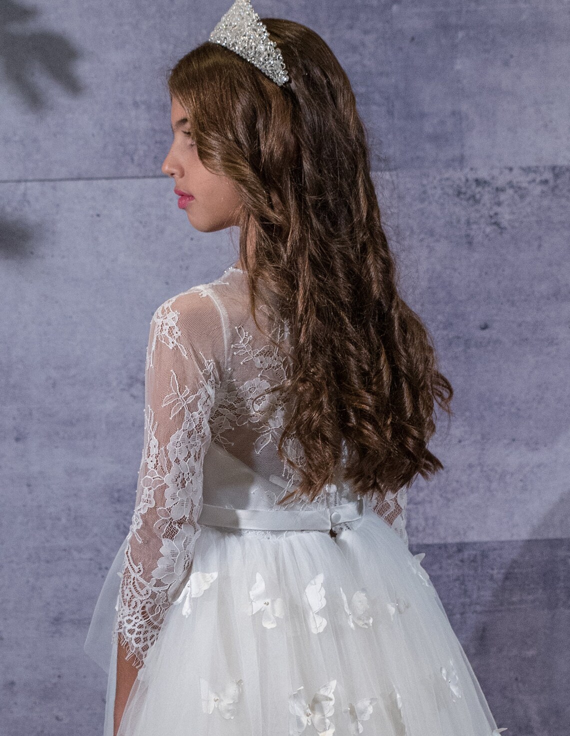 Butterfly Dress White Butterfly White Dress Ringstone Etsy