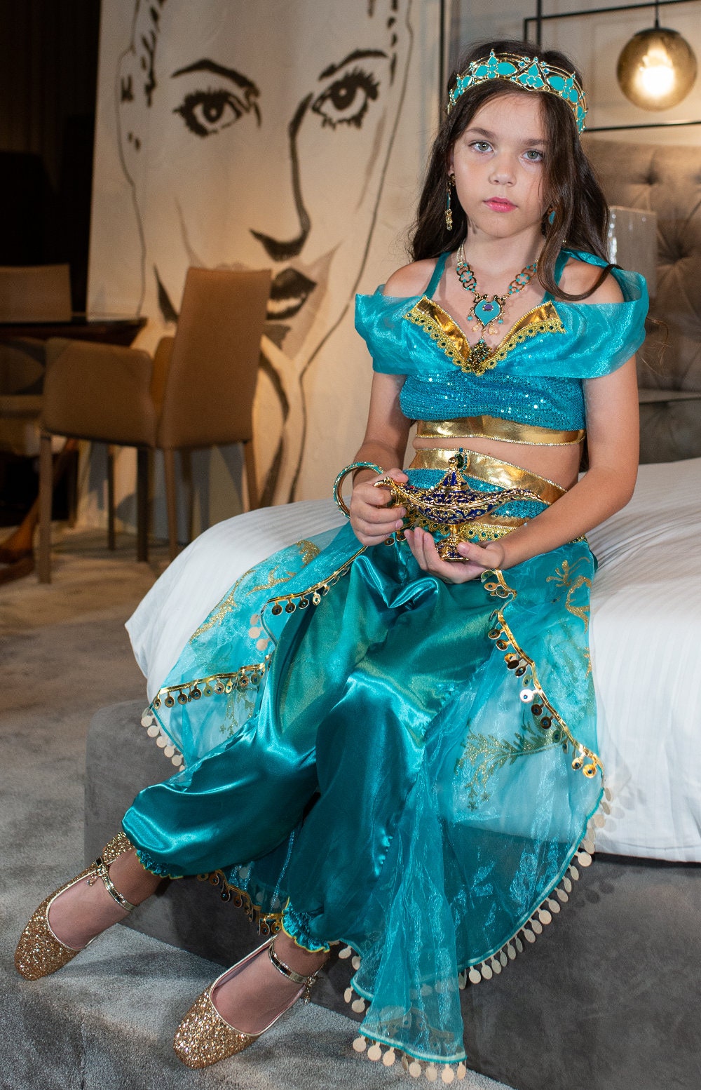 Princess Jasmine Lookalike - Disney Princess Halloween Costume