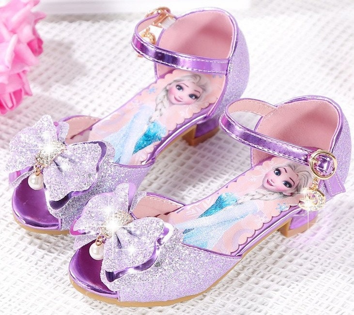 Blue Elsa Frozen Shoes Blue Frozen Shoes Elsa Blue Shoes Etsy