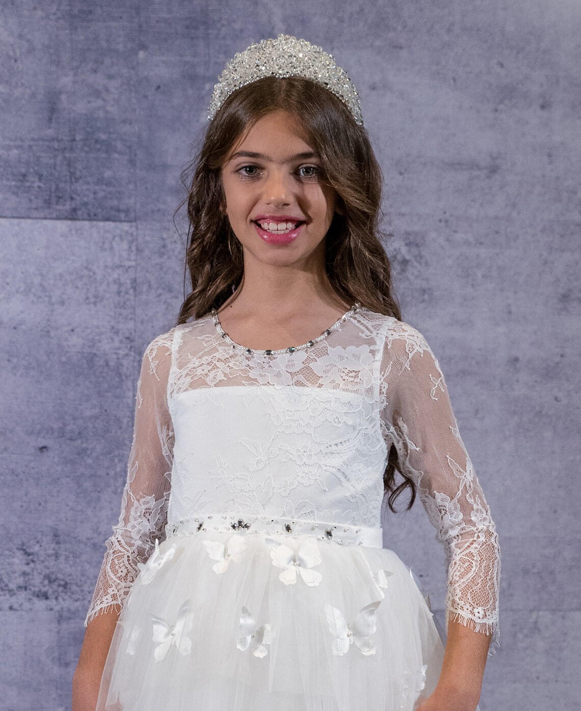 Butterfly Dress White Butterfly White Dress Ringstone Etsy