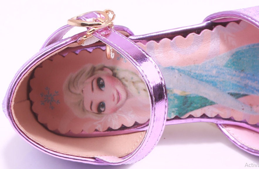 Pink Elsa Frozen Shoes Blue Frozen Shoes Elsa Blue Shoes Etsy Israel
