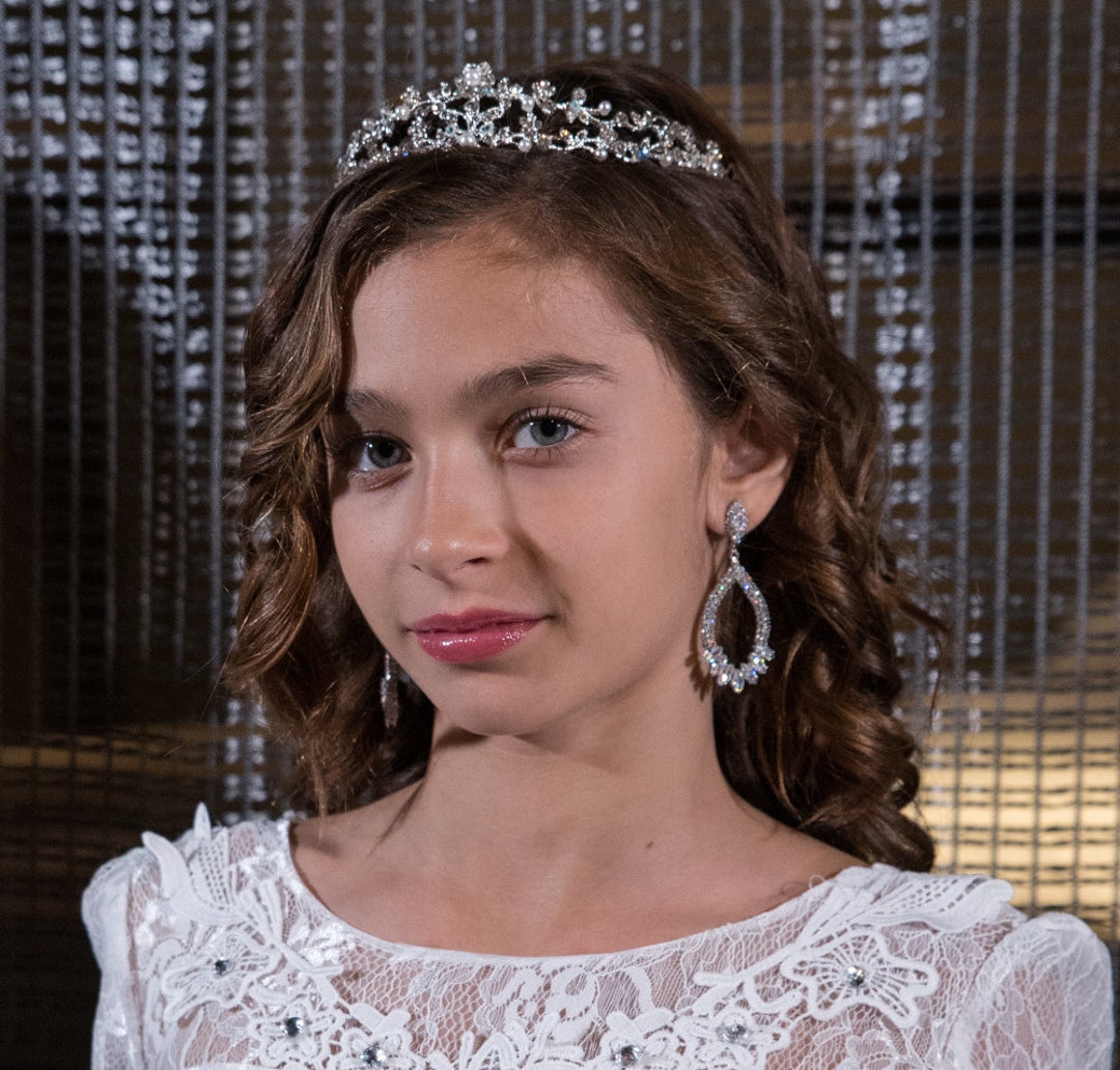 Full Ringstone Tiara Pageant Tiara Prom Tiara Wedding Etsy