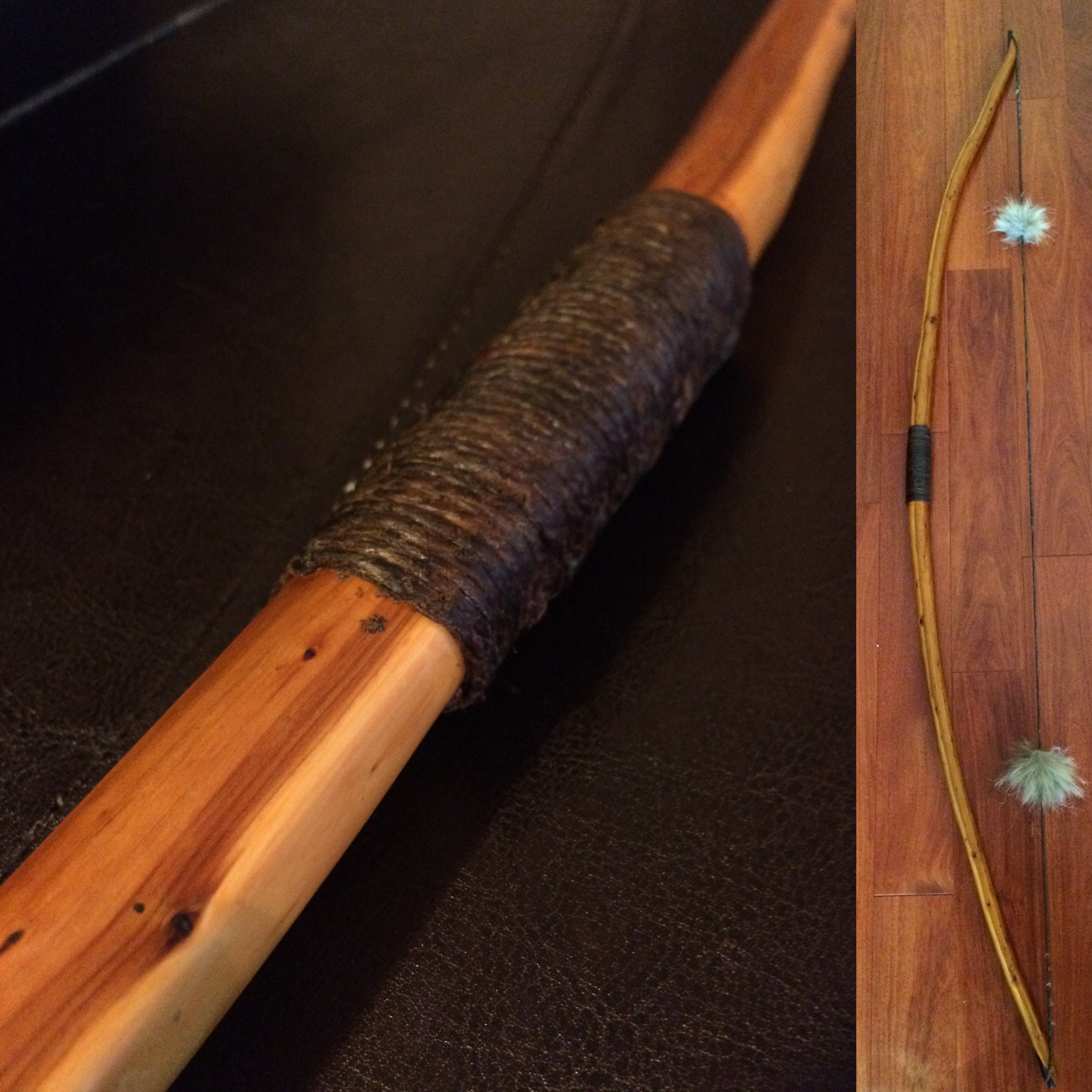 Primitive Archery Yew Longbow with American Bison Tips and Etsy