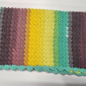 Baby Blanket Crochet, Crib Blanket, Stroller Blanket