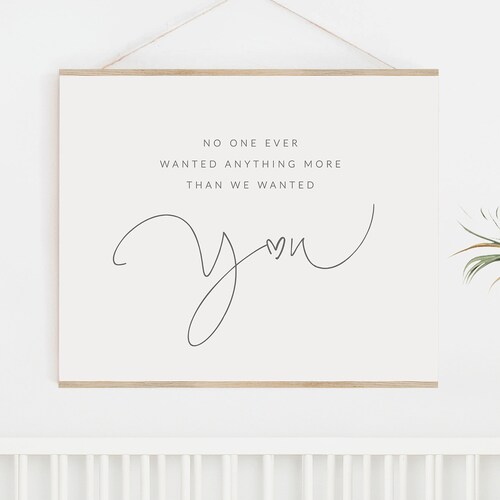 Nursery Quote Print Nursery Quotes Wall Art Printable Etsy