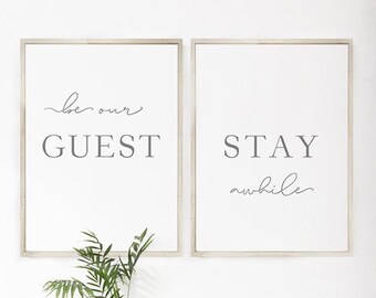 Be our visitor print Etsy photograph regarding Be Our Guest Printable identified as Be our visitor print Etsy