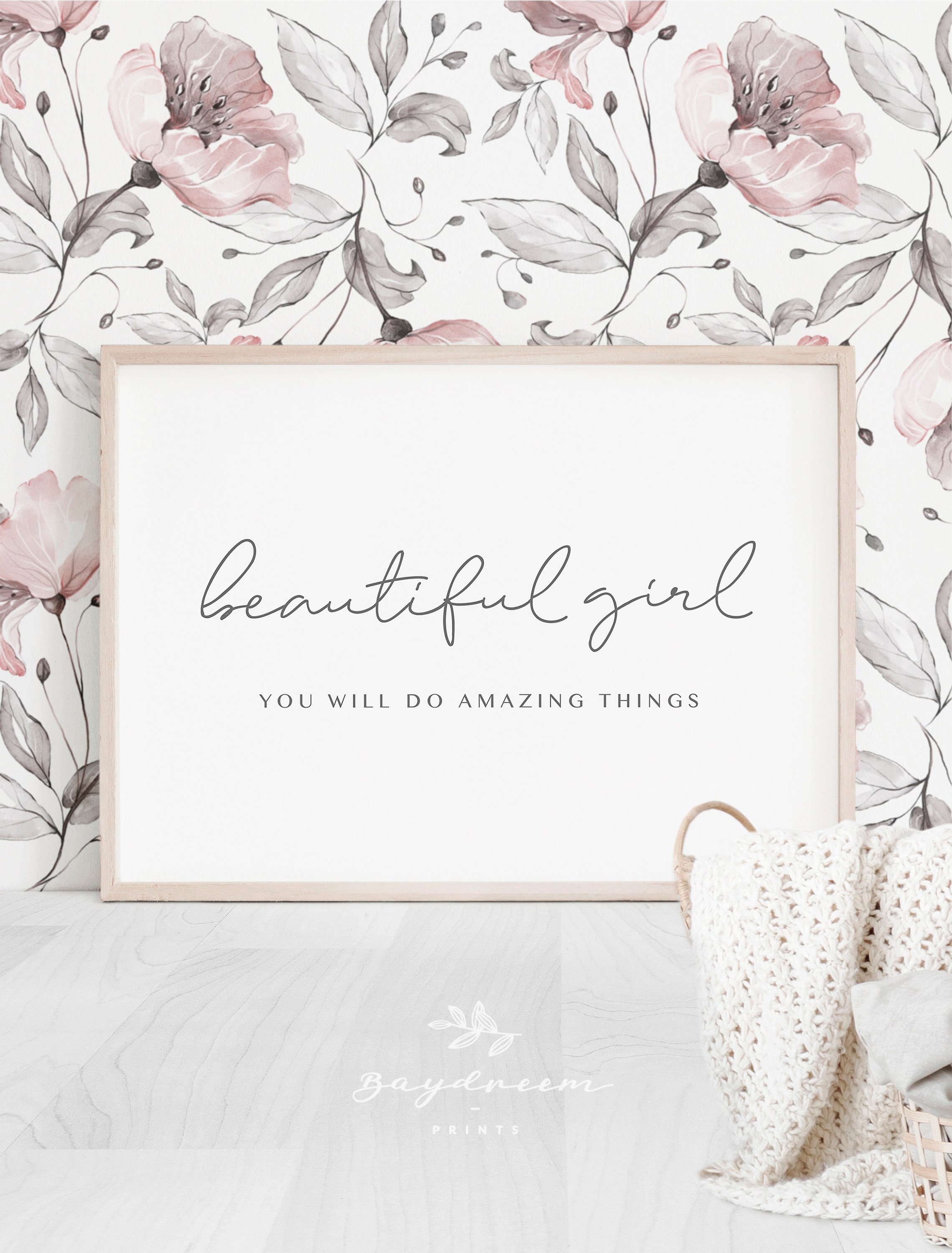 Be You Print Girl Bedroom Decor Printable Art Nursery Wall Prints Beyoutiful Print Wall Art Girls Room Quotes Art Print Be You Tiful