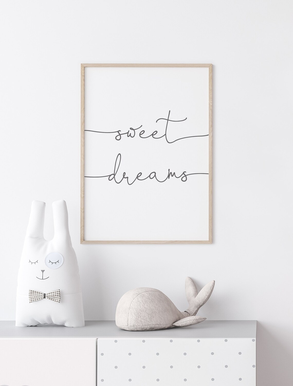 Sweet Dreams Printable Kids Room Quote Kids Room Wall Art Etsy