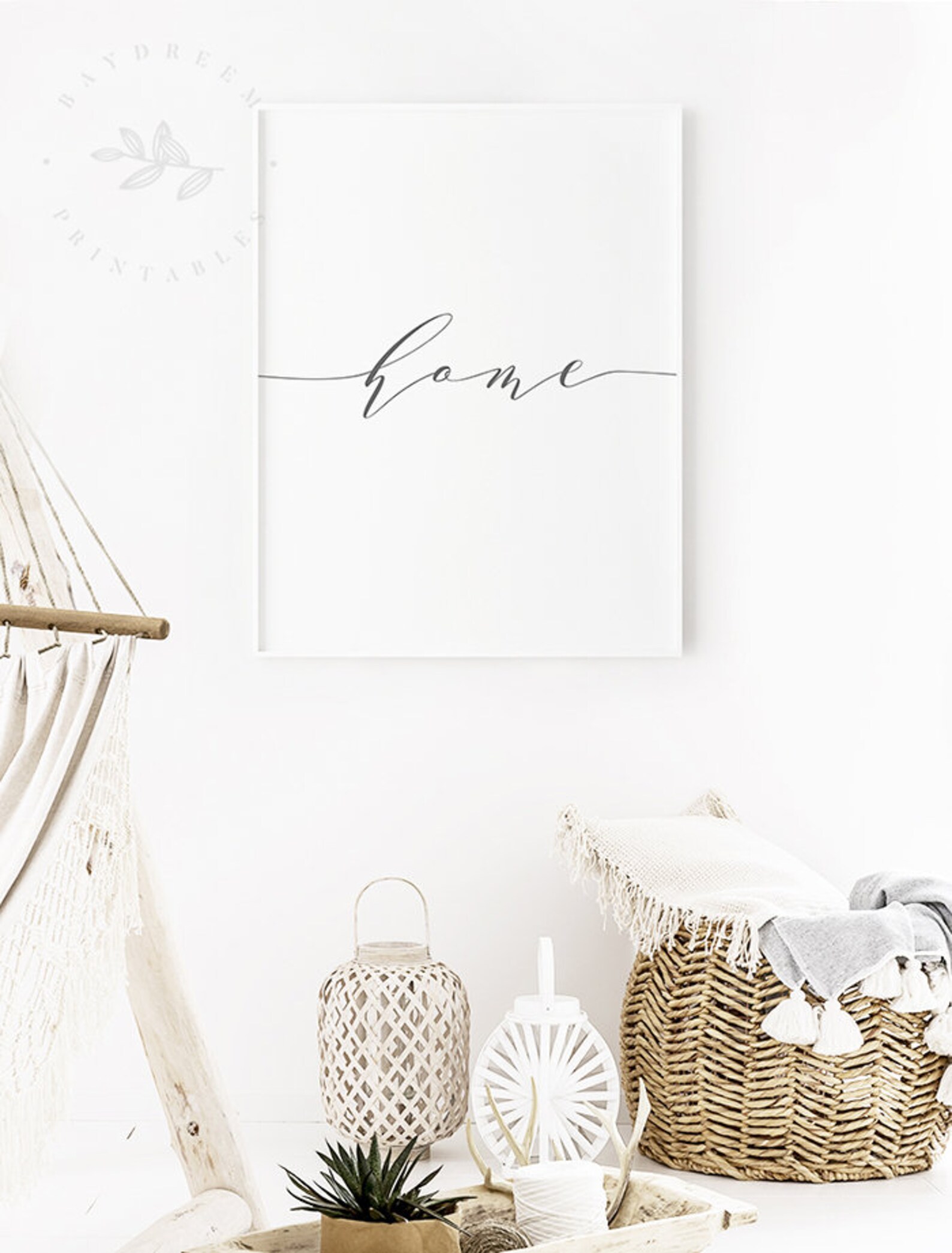 Home Word Printable Living Room Wall Art Home Word Print Etsy