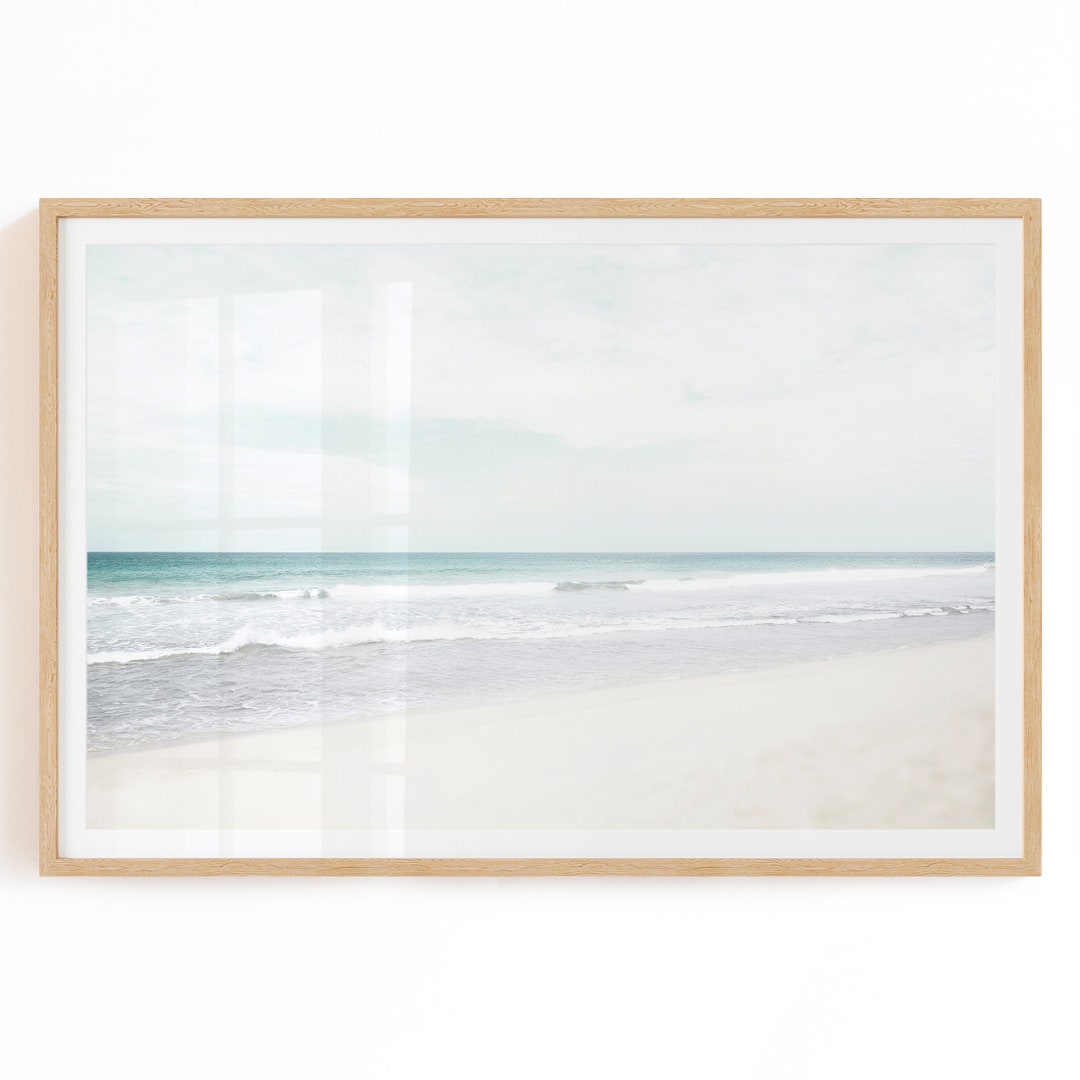 Beach Wall Art Printable, Modern Coastal Decor Digital Download ...