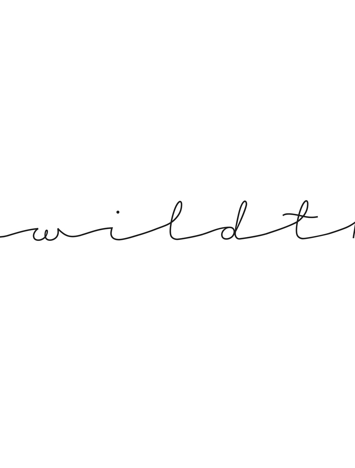 Wild Thing Printable Nursery Word Print Wild Thing Nursery | Etsy
