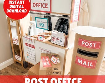 Post Dramatisches Rollenspiel Set | digital | Herunterladen | druckbar