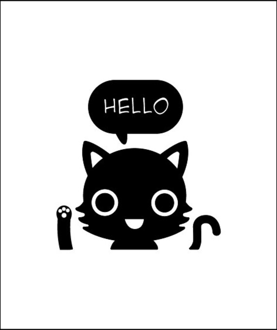 Hello Kitty Heart Nerds Vinyl Car Bumper Laptop iPad Window Tablet Decal Sticker