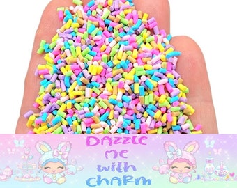 RAINBOW LAND polymer clay short sprinkles embellishment mix *Not Edible* #4