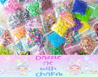 Clay sprinkles and fimo slices samples for fake bake decoden crafts