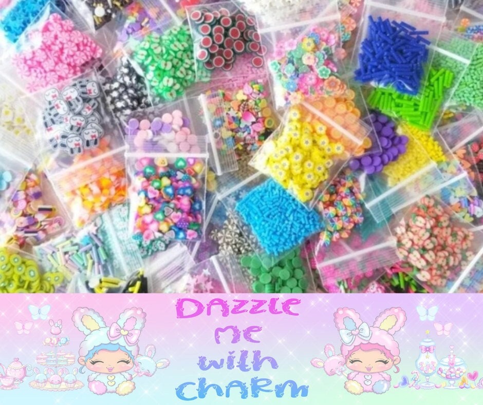 Princess, Fake Sprinkles, Fake bake supplies, polymer sprinkles, foam clay,  sprinkles, craft supplies, beads, pink sprinkles