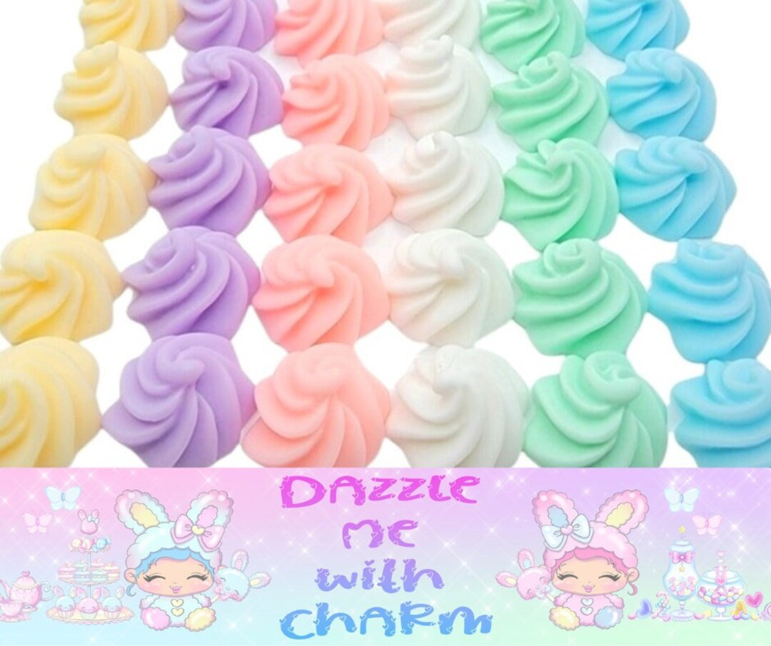 5pcs Pastel Decoden Whip choose Color Resin Frosting Melts Etsy