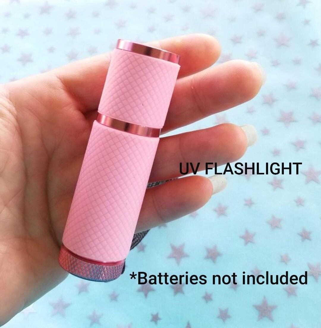 UV flashlight craft UV resin curing handheld light