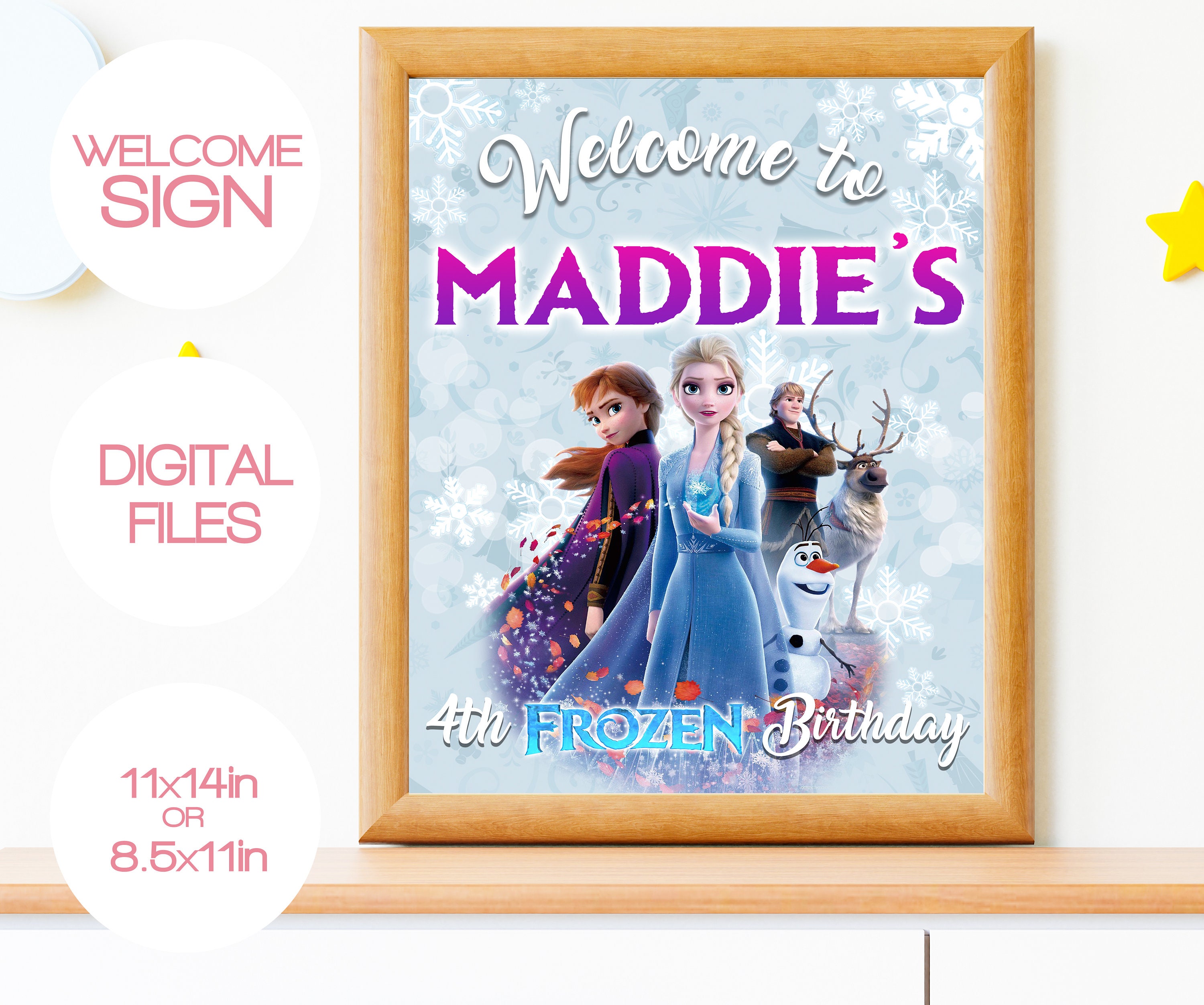 Frozen Elsa Poster - Etsy