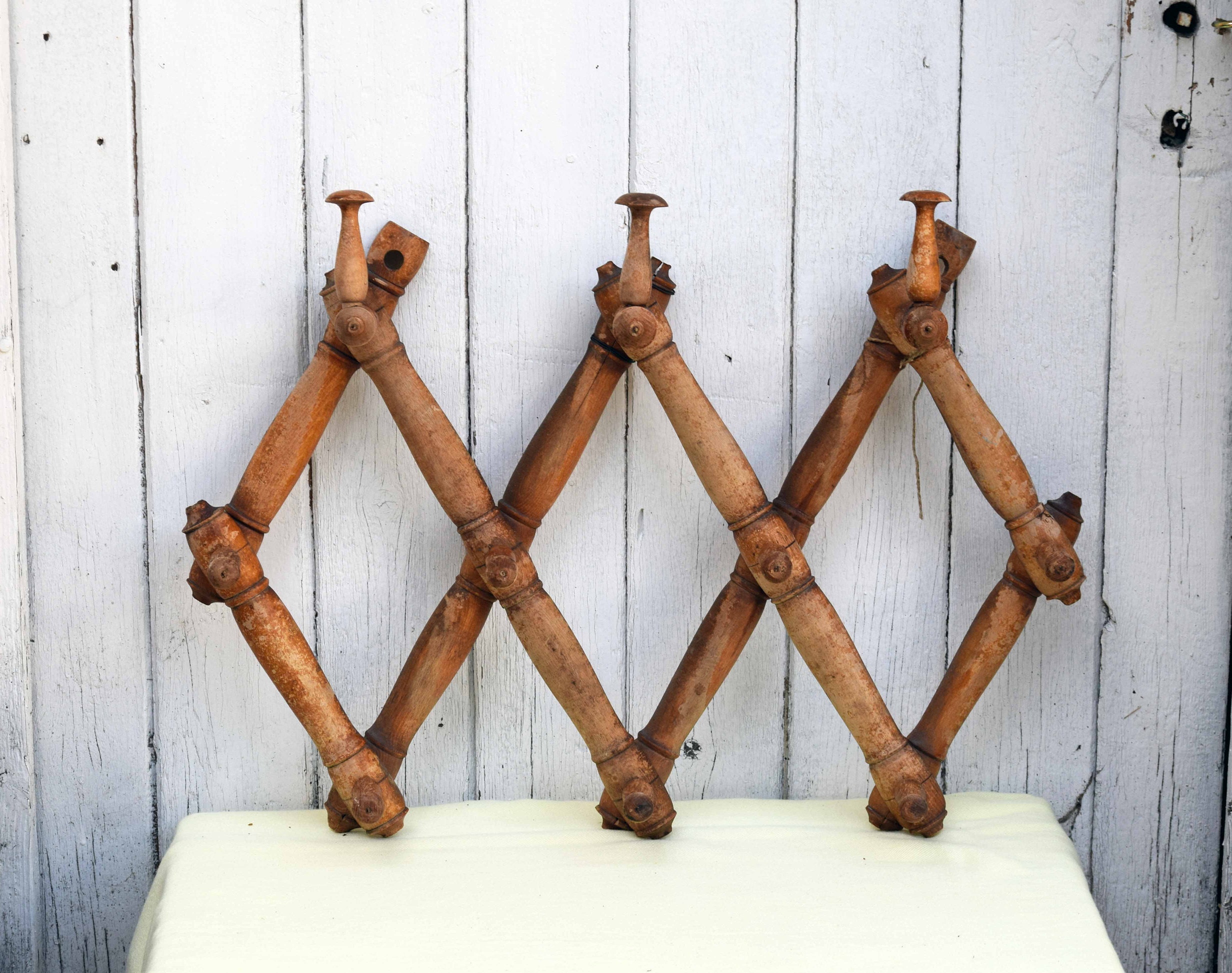 Wall Wooden Hanger Vintage Retro Coat Hong Kong Wall Wooden Hanger Vintage, Retro Wall Coat Hanger