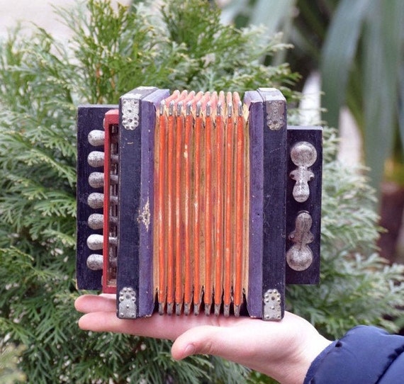 vintage toy accordion
