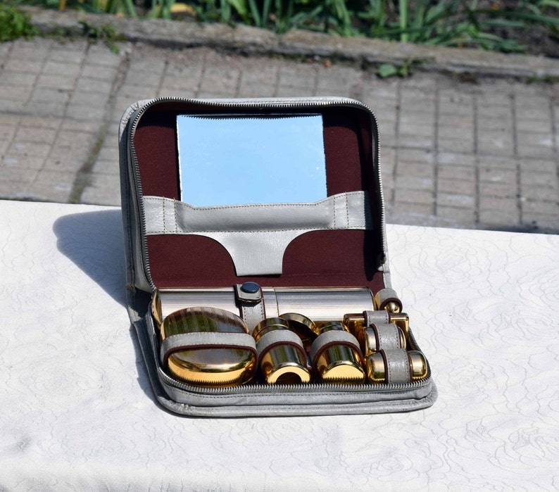 Vintage Shaving Kit Mens Shaving Kit Vintage Shaving Set Etsy