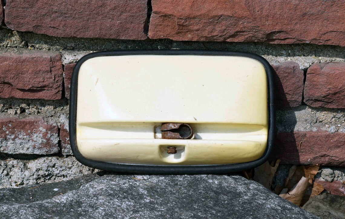 Old Mirror Vintage truck mirror Vintage mirror Truck side Etsy
