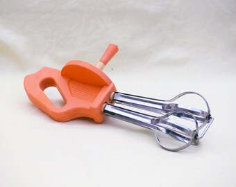 orange hand mixer