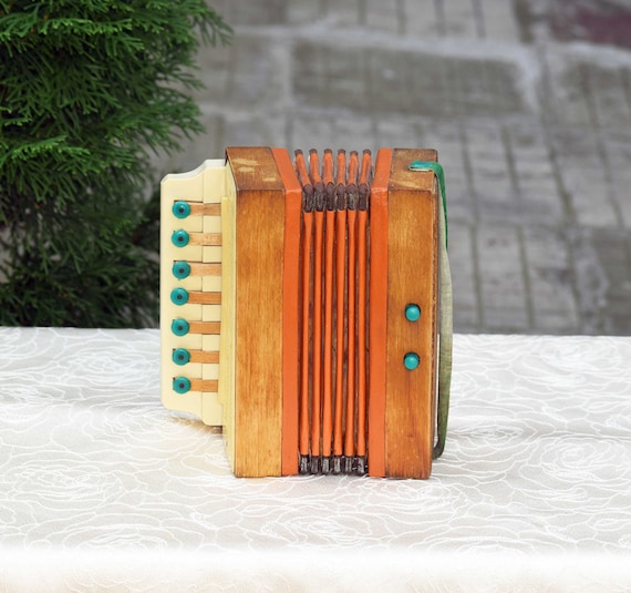 vintage toy accordion
