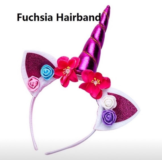 unicorn headband for baby girl
