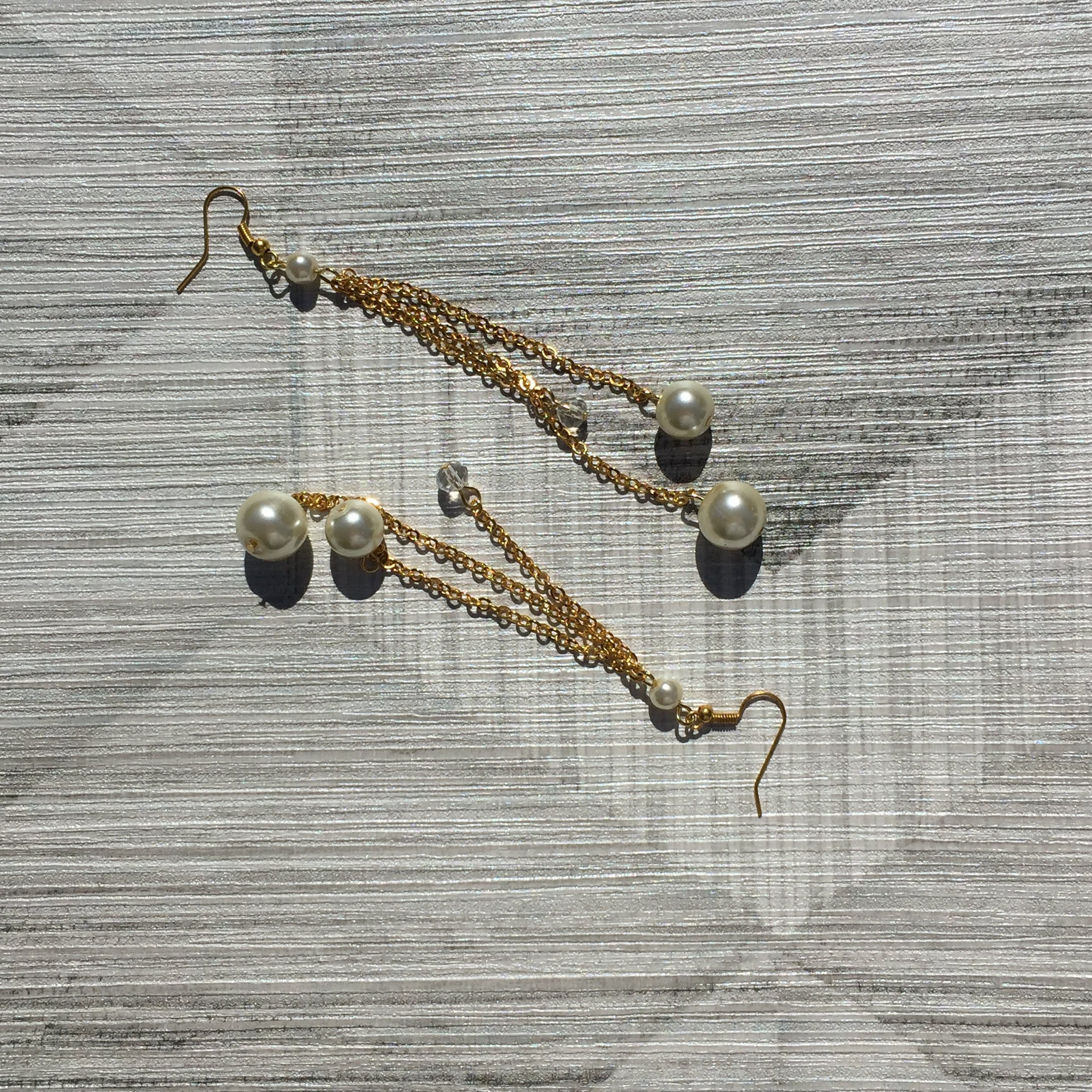 Pendientes De Gancho Con Ópalo Rosa En Oro 18k. ENVIO GRATIS. 24/48HRS