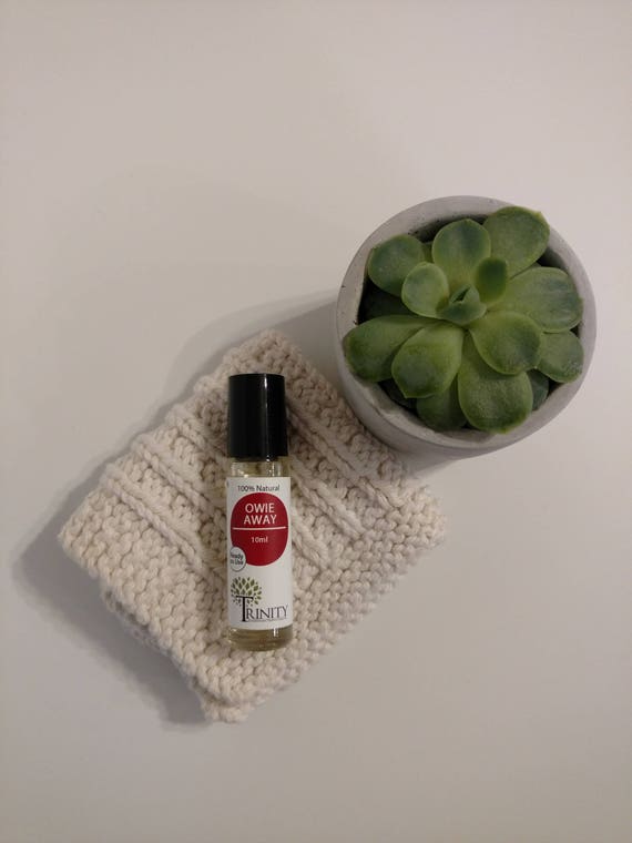 Owie Away Kid Safe Ready To Use Essential Oil Roller Bottle Etsy