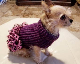 dog sweaters etsy