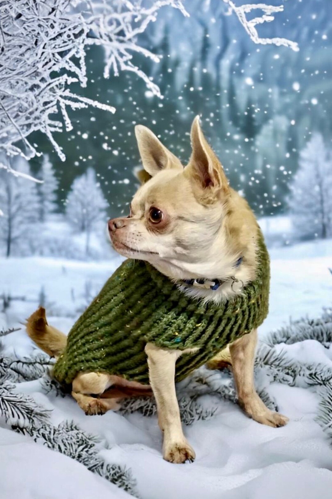 Dog Sweatercute Dog Sweaterpet Clothesdog Outfitchristmas Sweater