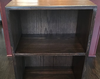 Cambridge 3 Tier Medium Bookcase Display Shelving Storage Unit Wooden Stand 