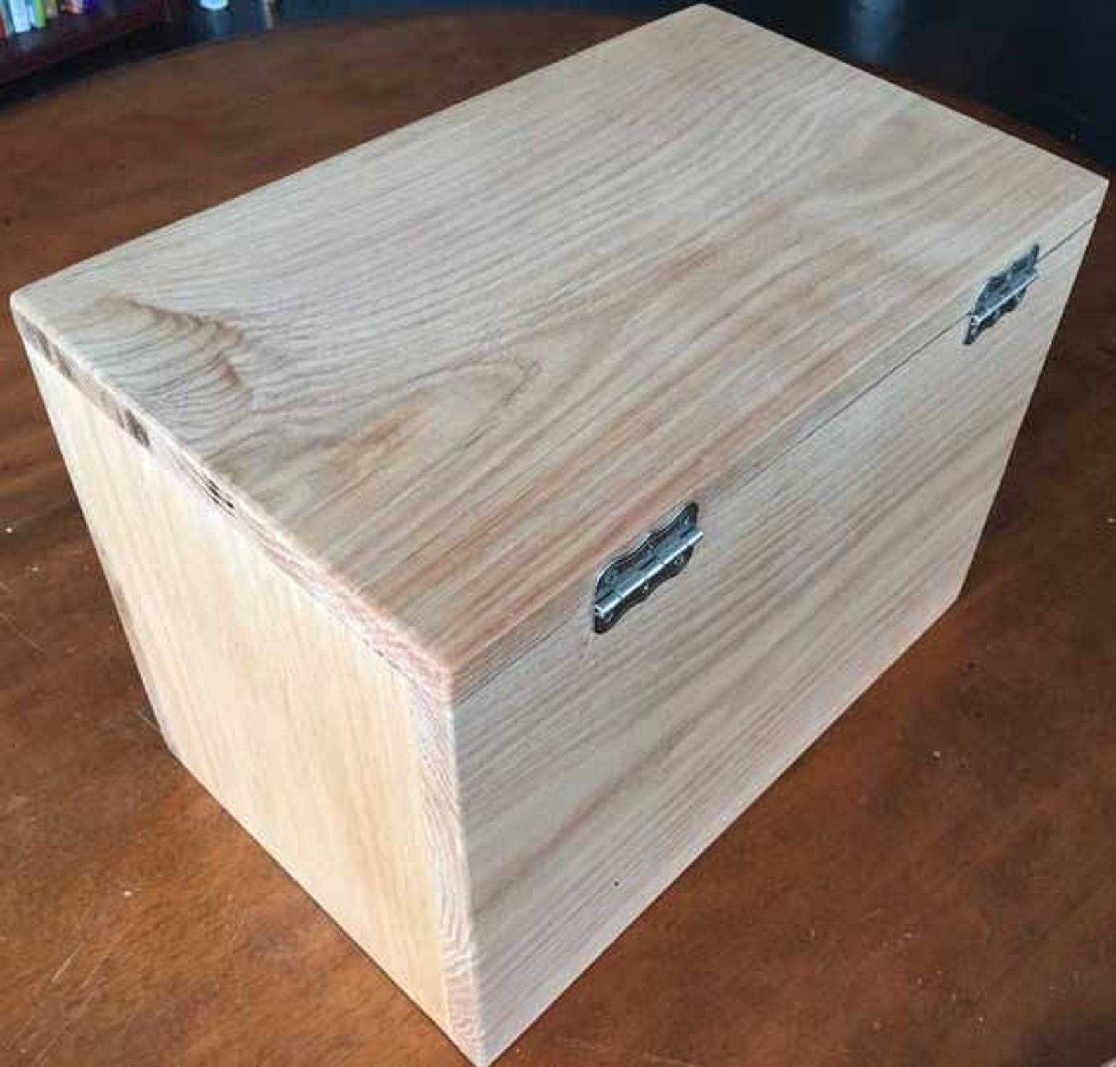 Handmade Solid Pine Storage Box. for Keepsakes Wedding Etsy