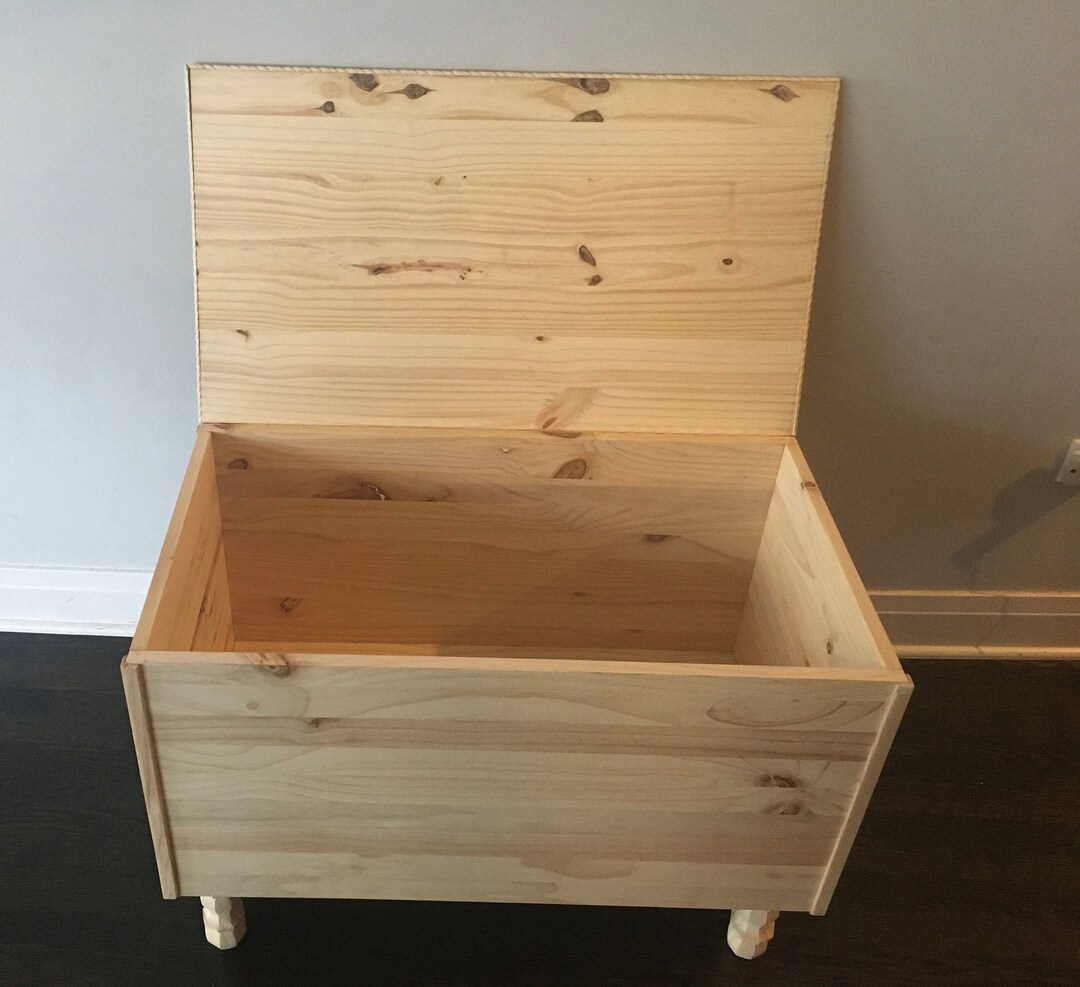 Custom Made Solid Wood Storage Chest. Perfect for a Toy Chest, Blanket