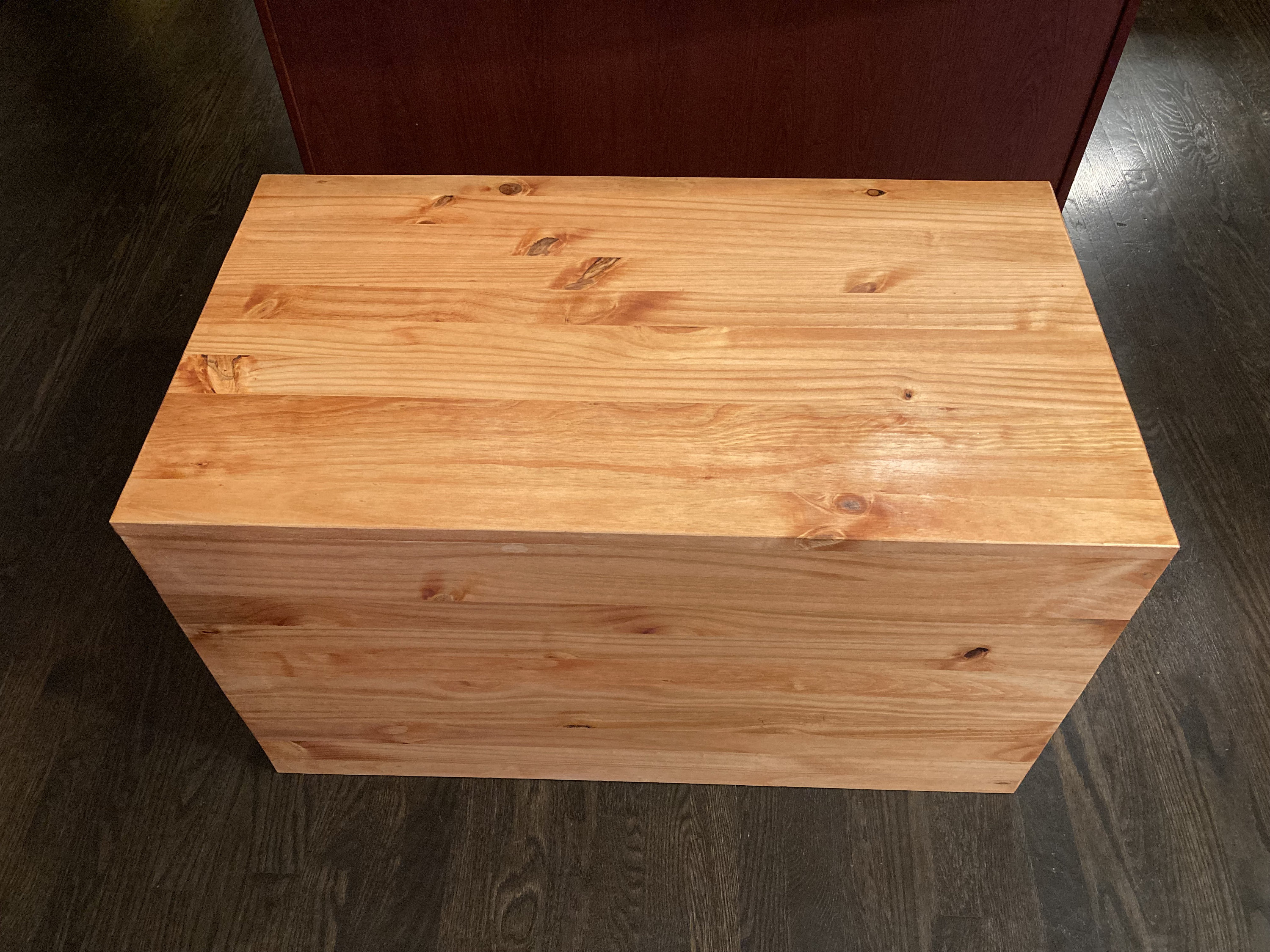 Custom Made to Order Solid Wood Hope Chest. Contact Me for Etsy