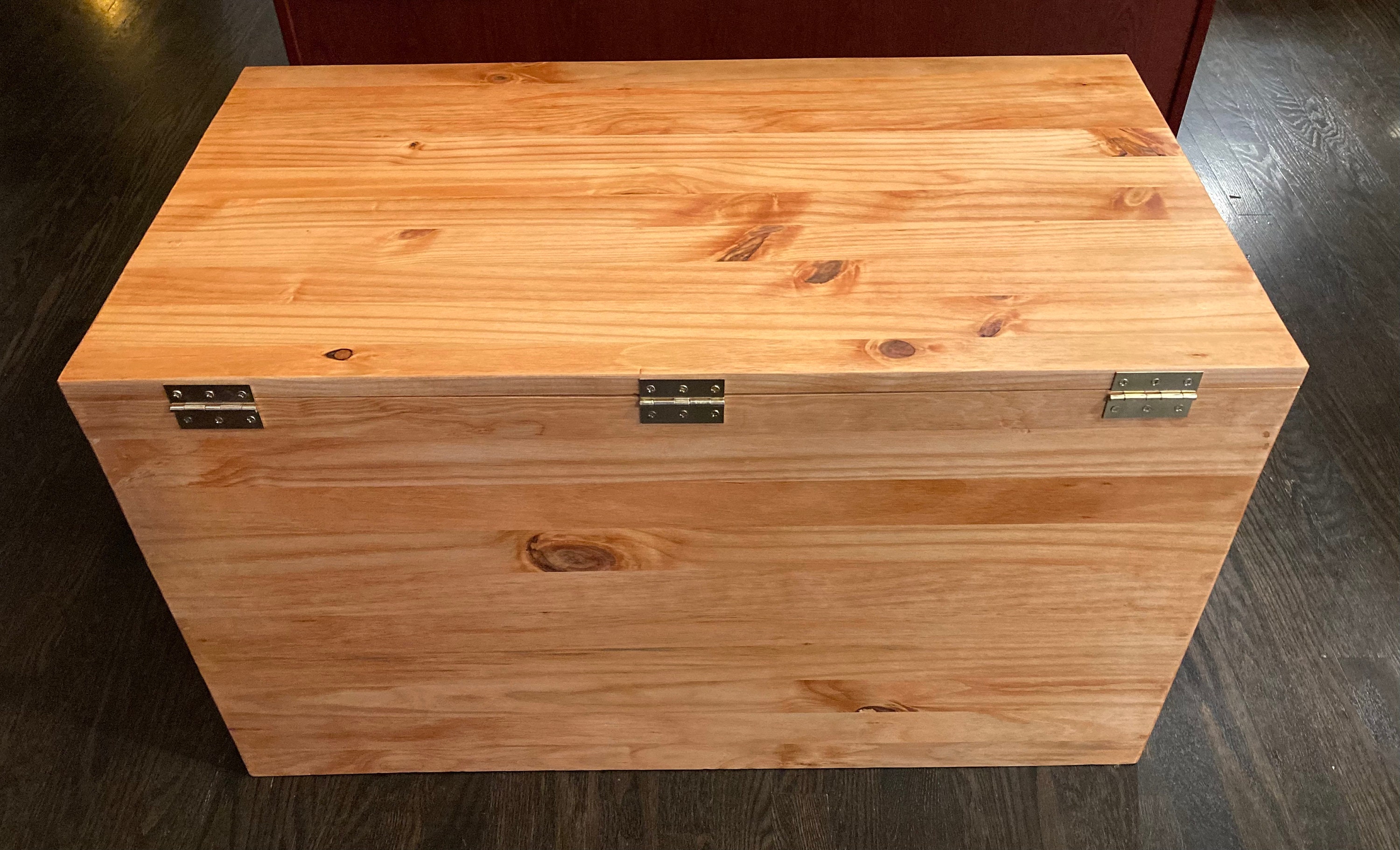 Custom Made to Order Solid Wood Hope Chest. Contact Me for Etsy