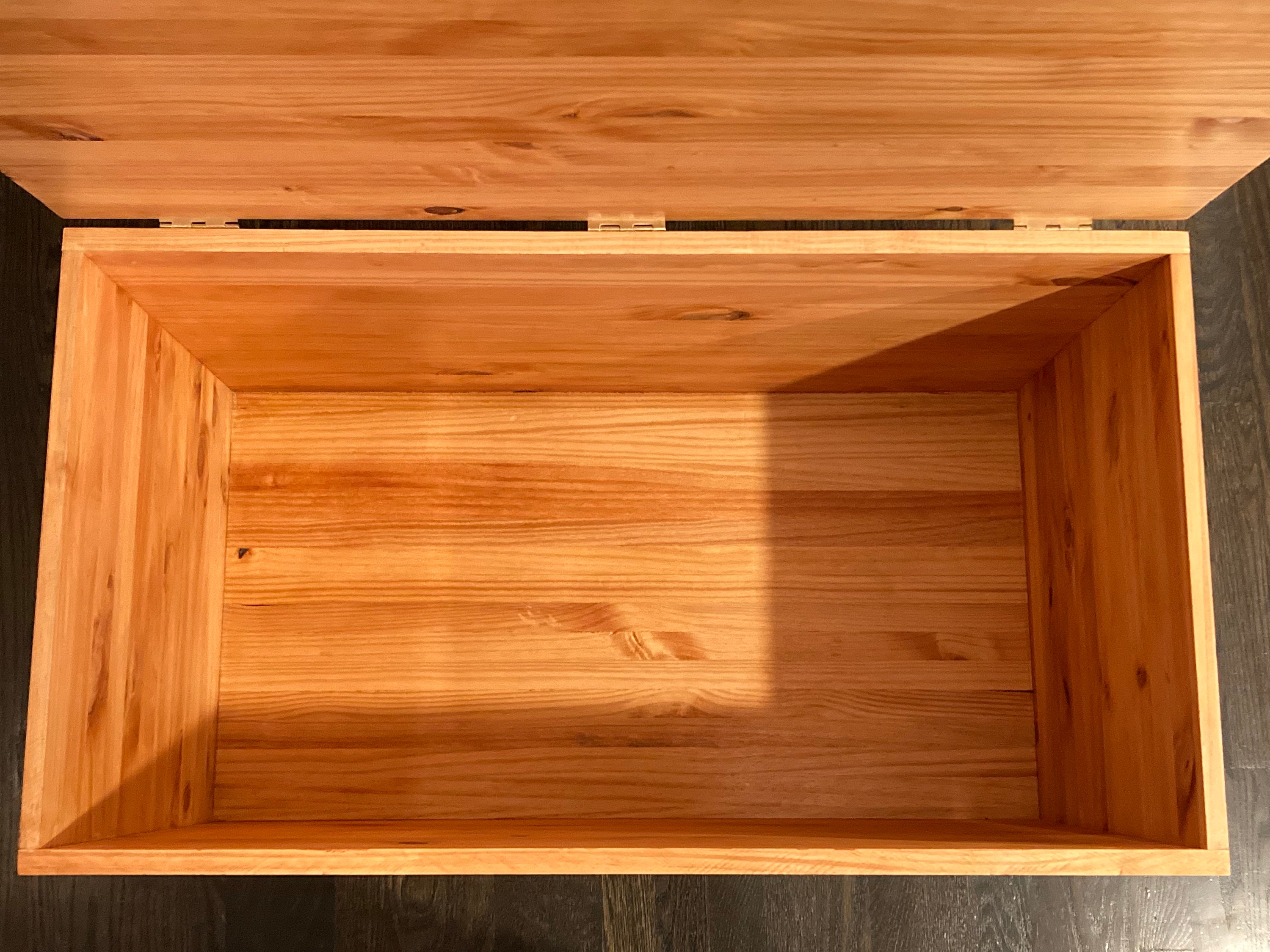 Custom Made to Order Solid Wood Hope Chest. Contact Me for Etsy