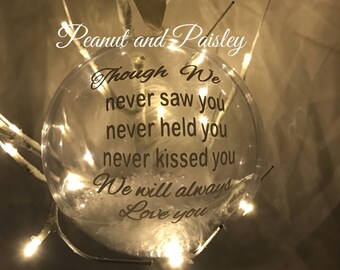 miscarriage christmas bauble