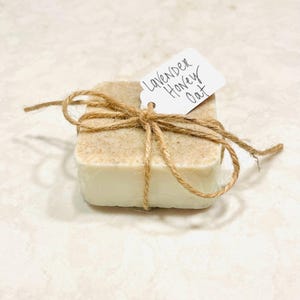 Shea Butter Bar Soaps | Coffee Scrub Soap | Honey Lavender Oat Soap | Honey Oat Soap | Face & Body Soap | All Natural Soap